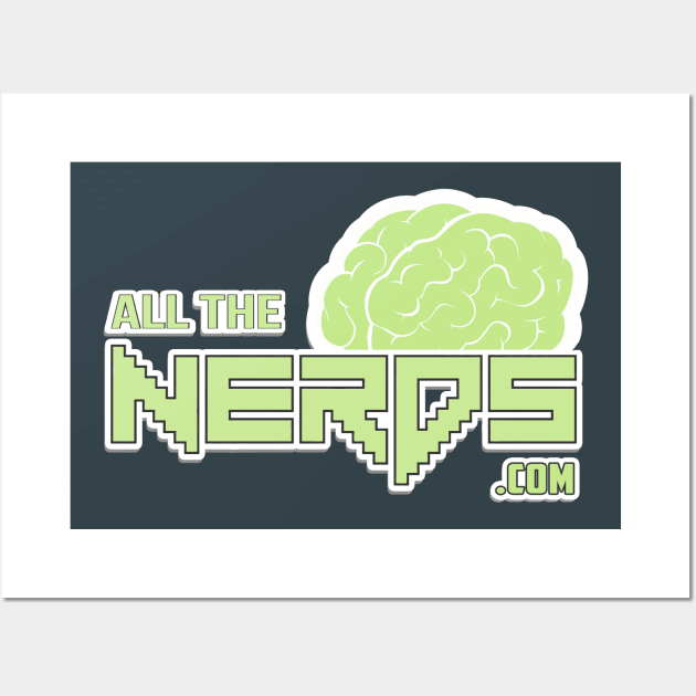 All the Nerds Wall Art by allthernerds